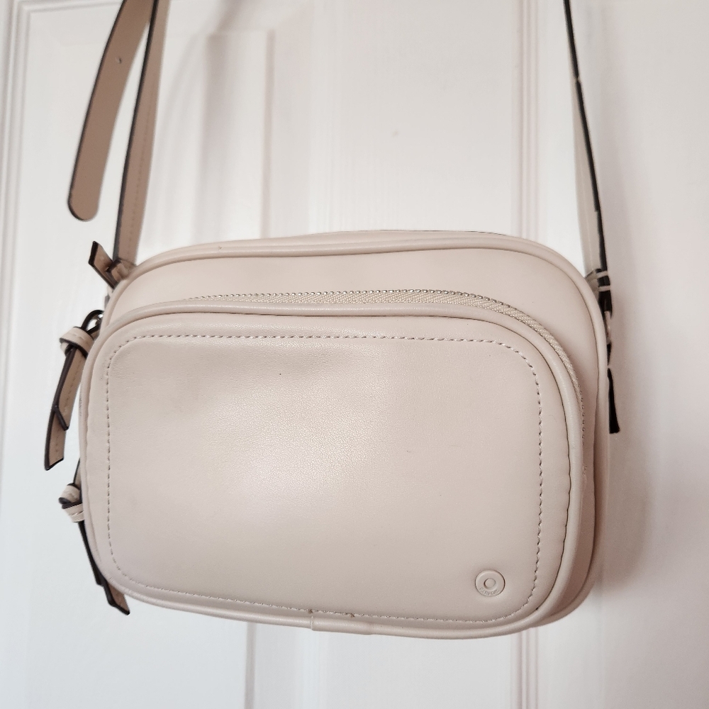 Parfois Cream Crossbody Bag